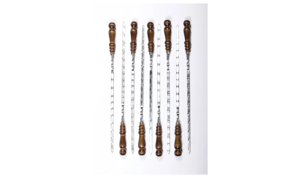 ВОСТОЧНЫЙ БАЗАР Набор шампуров, 63 см (9 штук)